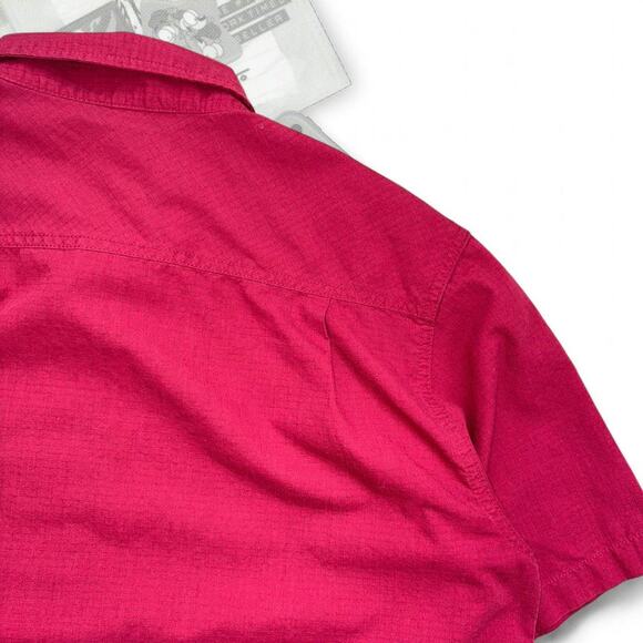 Y2k red waffle textured mossy - Picture 3 of 6